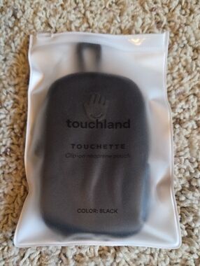 Touchland Touchette Clip-On Neoprene Pouch - Black